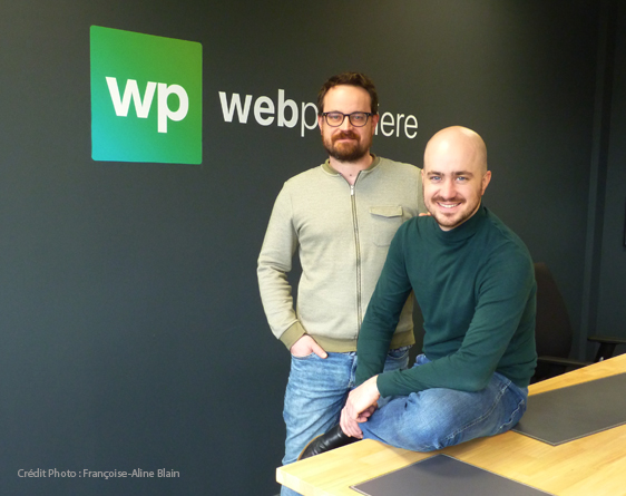 David et Pierre, fondateurs de l'agence Web Premiere